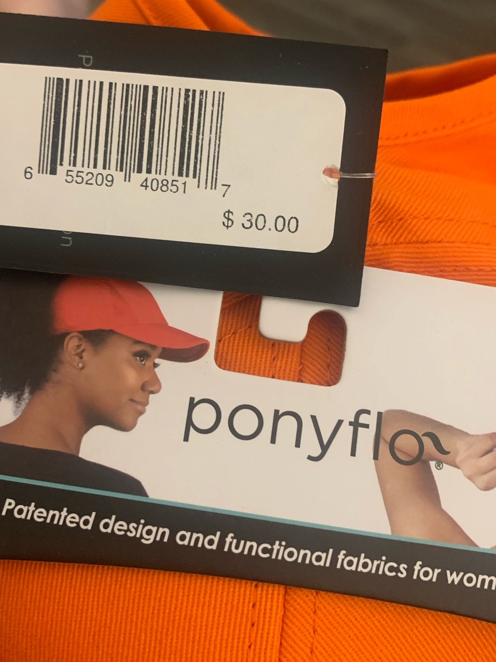 PONYFLO Game Day Action Cap - Picture 6 of 6